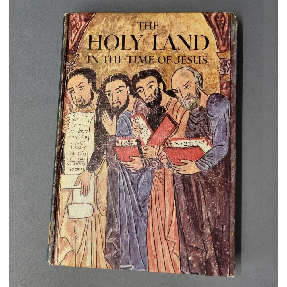 Vintage The Holy Land In The Time Of Jesus Norman Kotker 1967 Hardcover History